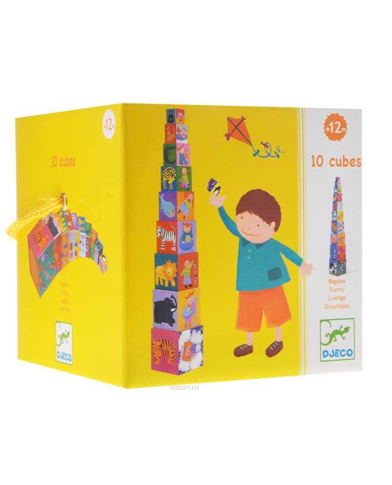 Djeco Κυβάκια Αριθμοί και Σχέδια