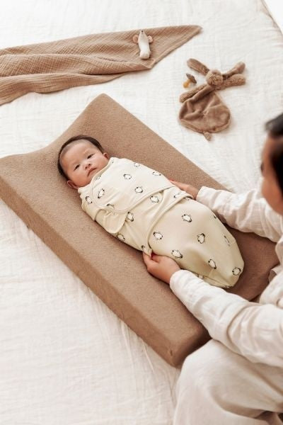 Meyco Swaddle Sand Penguin 0-3 μηνών