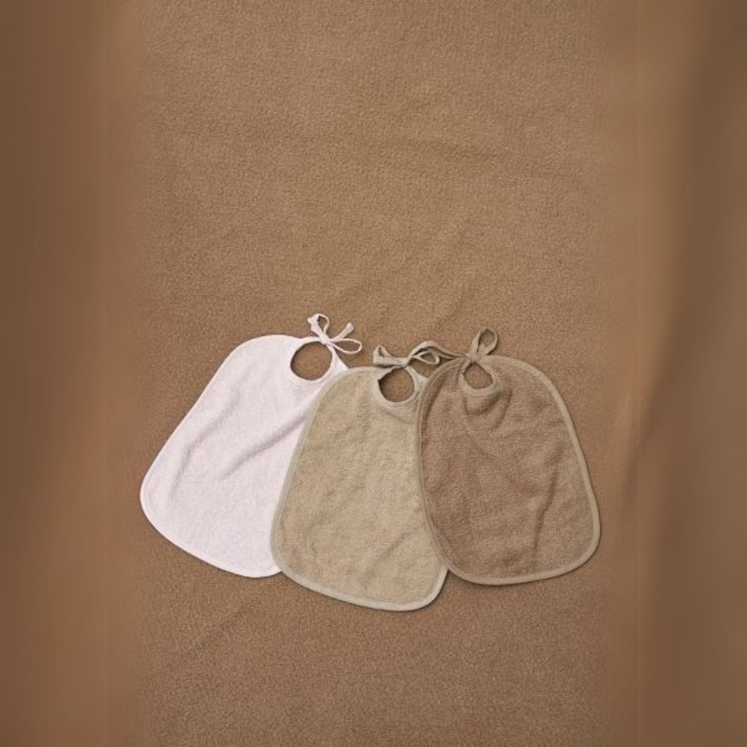 Meyco Σετ 2 Βαμβακερές Σαλιάρες Soft Pink