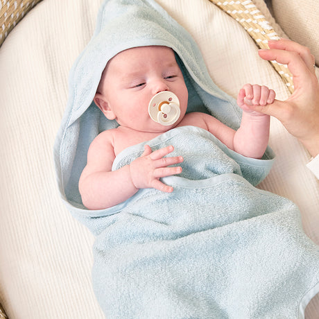Meyco Βρεφική Πετσέτα Wavy - grey blue - 80x80cm