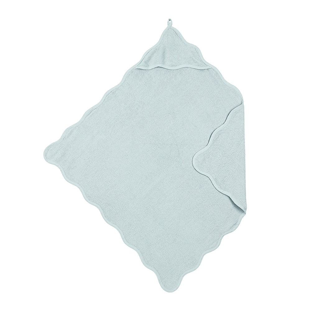 Meyco Βρεφική Πετσέτα Wavy - grey blue - 80x80cm