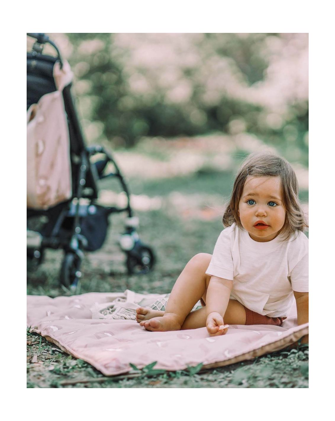 Minene – Picnic Blanket Pink Leopard