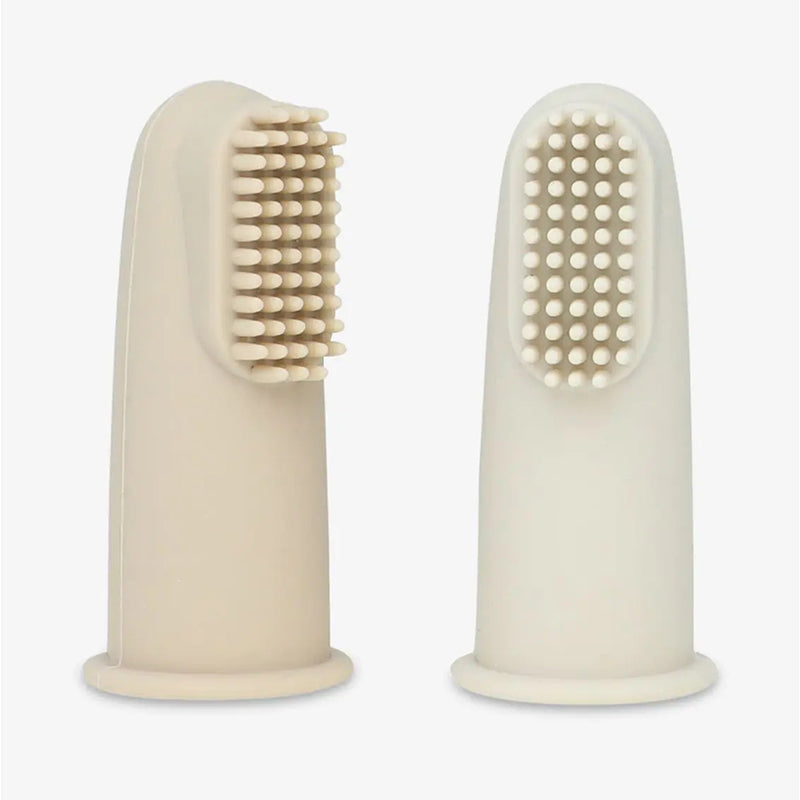 Minene Σετ Οδοντόβουρτσες Δαχτύλου Brown