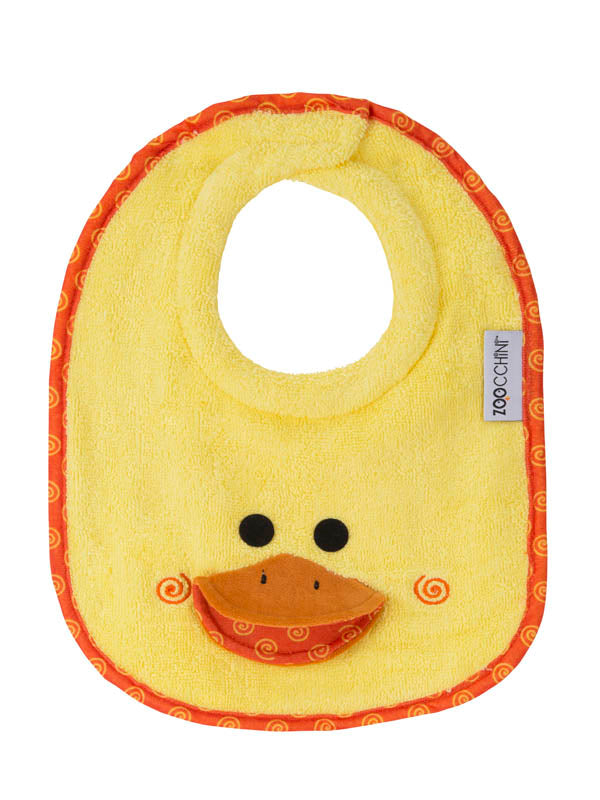 100% Cotton Σαλιάρα - Puddles the Duck