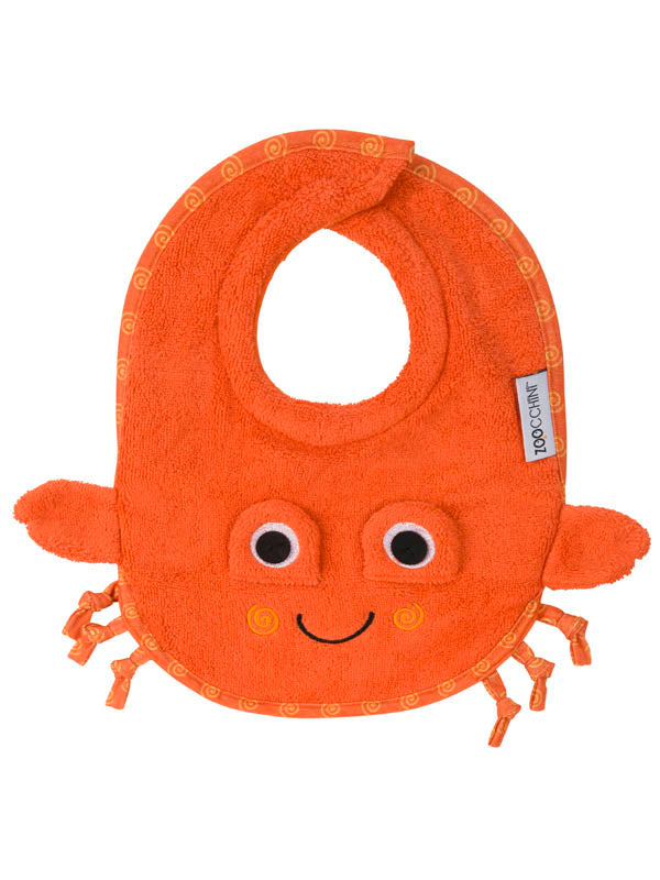 100% Cotton Σαλιάρα - Charlie the Crab