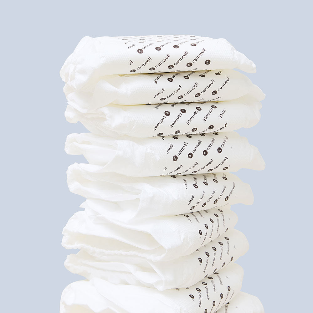 Carriwell 10x Σερβιέτες Λοχείας από Οργανικά Υλικά