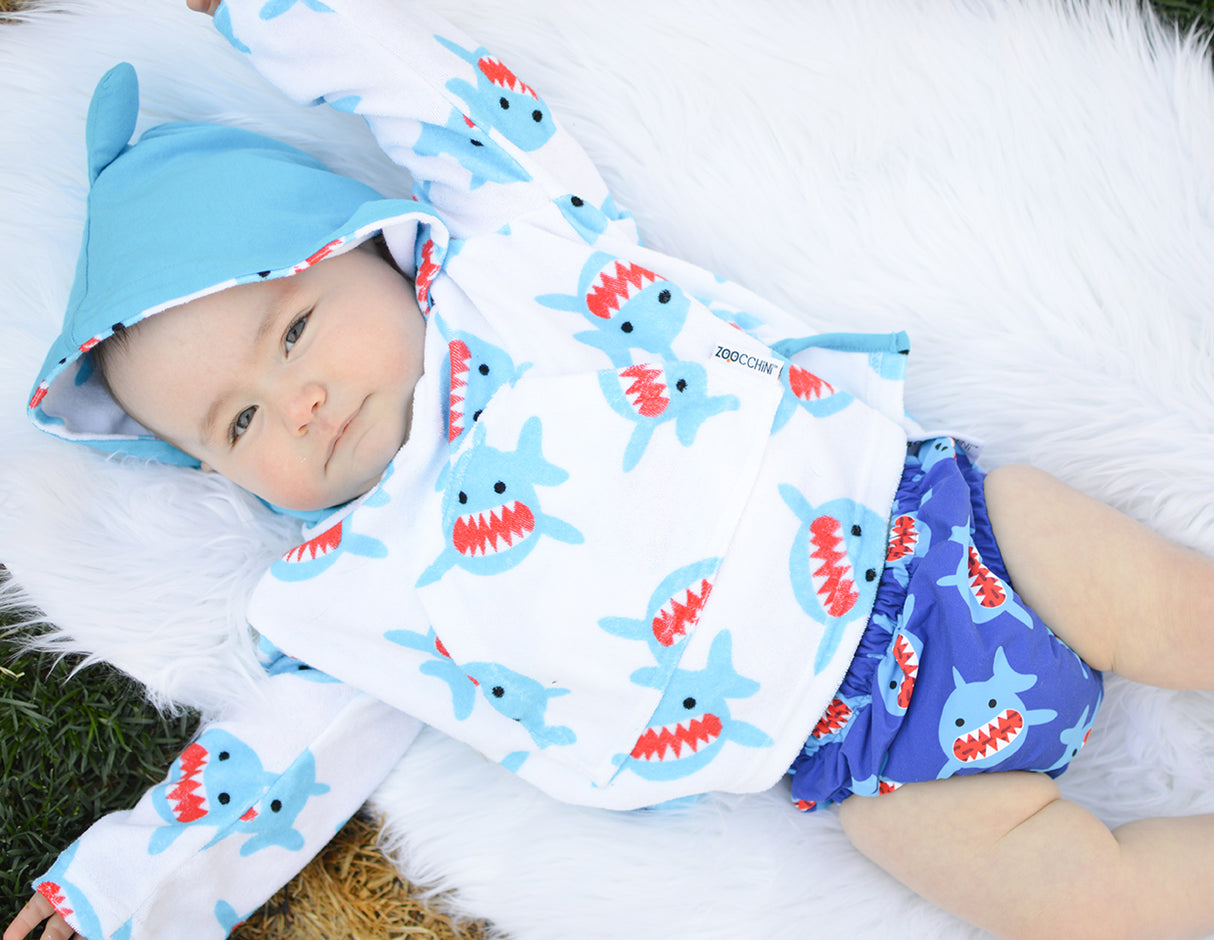 Swim Coverup UPF50+ Καρχαρίας 12-24μηνών