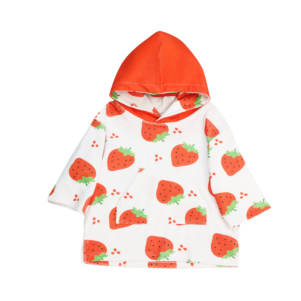 Swim Coverup UPF50+ Strawberry 0-12μηνών