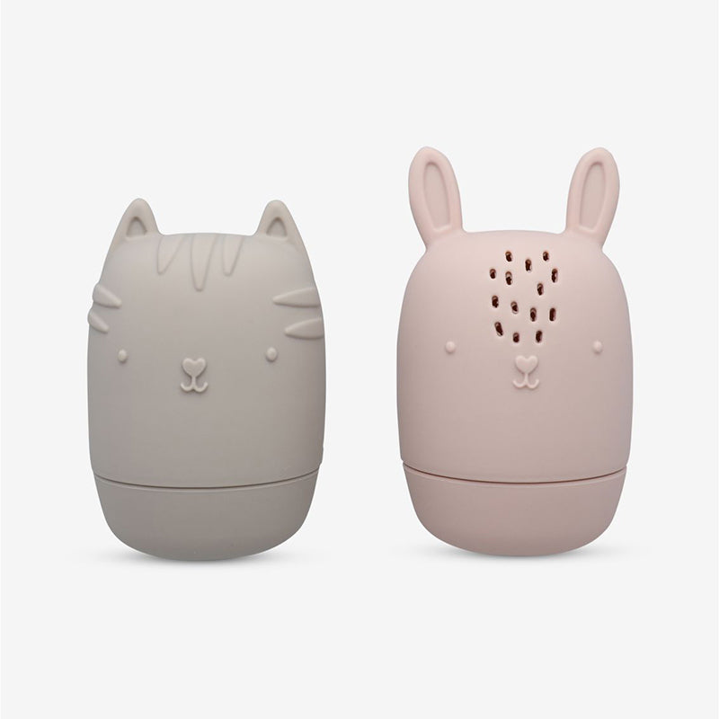 Σετ Παιχνίδια Μπάνιου Σιλικόνης Ροζ