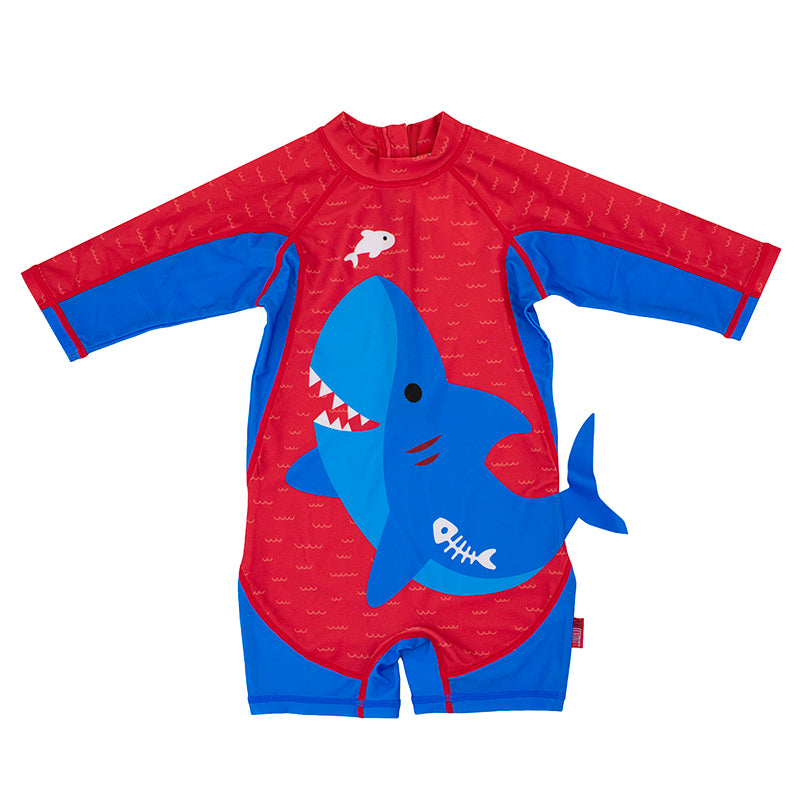 Zoocchini Surf Suit UPF50 Blue Shark
