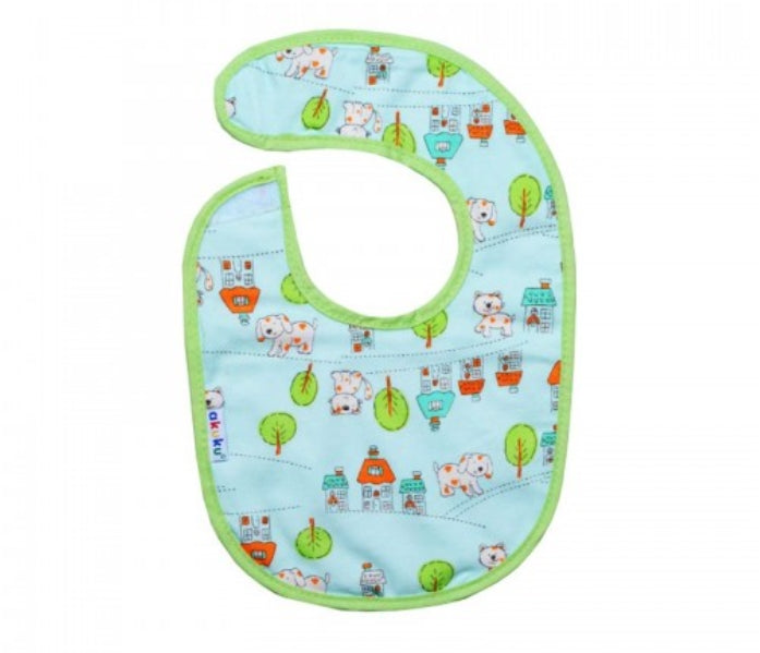 Η Αδιάβροχη Βαμβακερή Σαλιάρα με Velcro