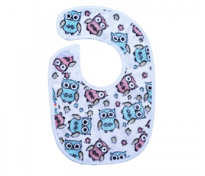 Αδιάβροχη Βαμβακερή Σαλιάρα με Velcro