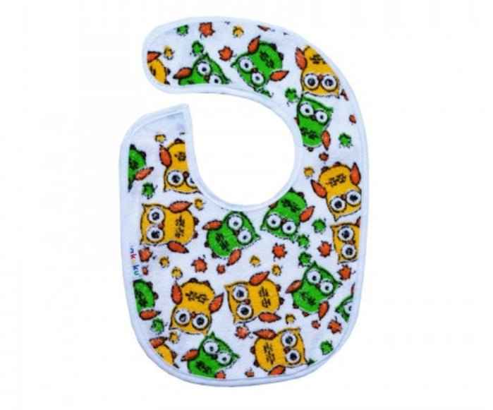 Αδιάβροχη Βαμβακερή Σαλιάρα με Velcro