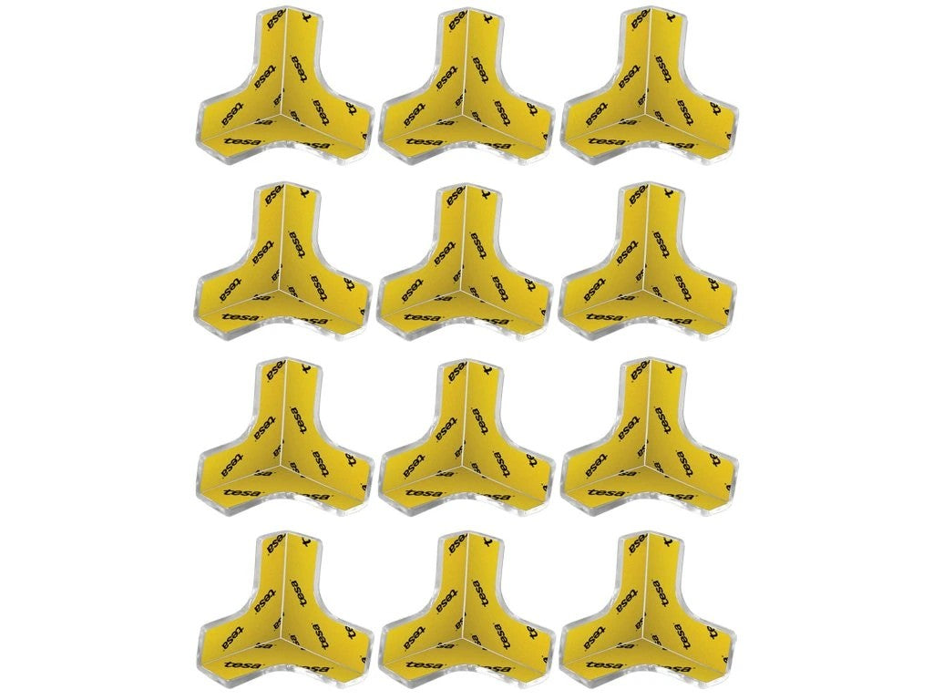 Προστατευτικά γωνιών Τύπου Τ Διάφανα (12τμχ)