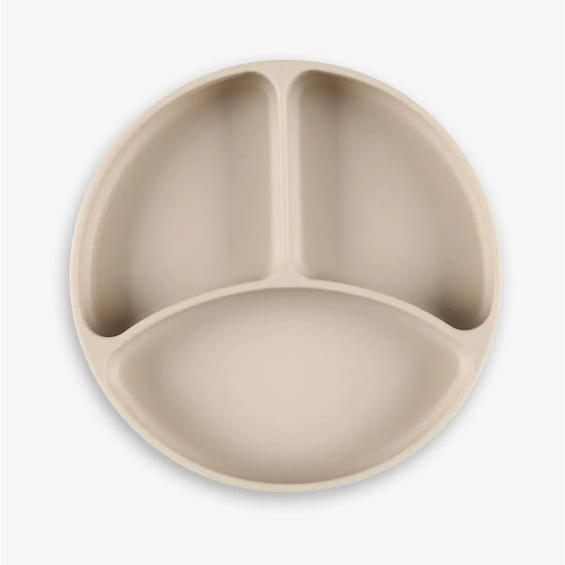 Πιάτο Σιλικόνης με βεντούζα Light Brown