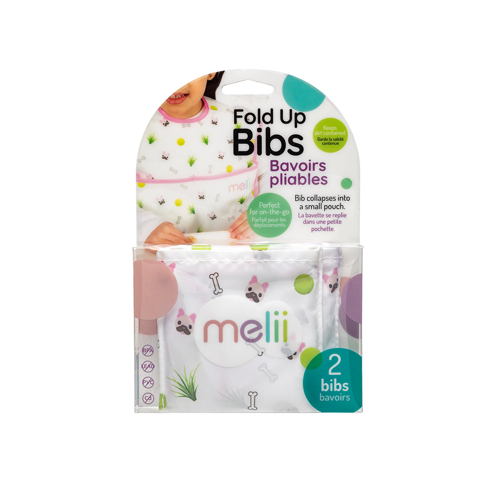 Melii - Σετ Σαλιάρες Bulldog (2 τμχ.)