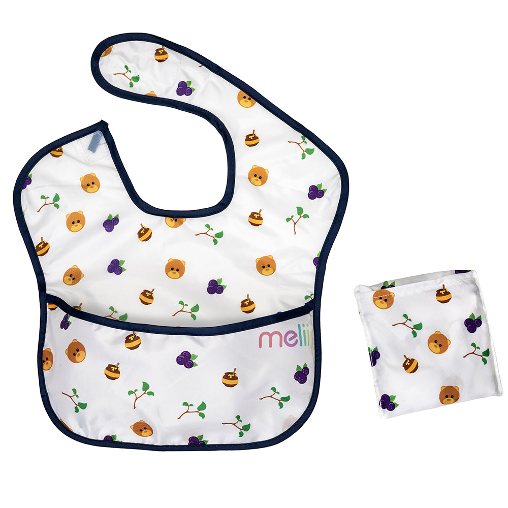 Melii - Σετ Σαλιάρες Bear (2 τμχ.)