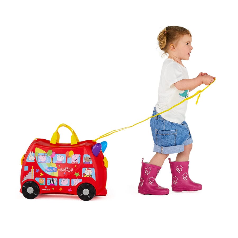 TRUNKI - PEPPA PIG PARTY BUS Παιδική Βαλίτσα Ταξιδίου