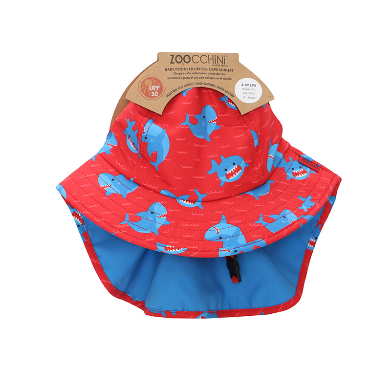 Zoocchini Cape Sunhat UPF50 Shark