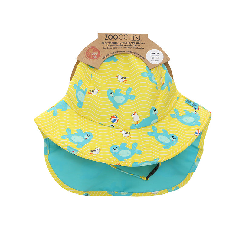 Zoocchini Cape Sunhat UPF50 Seal