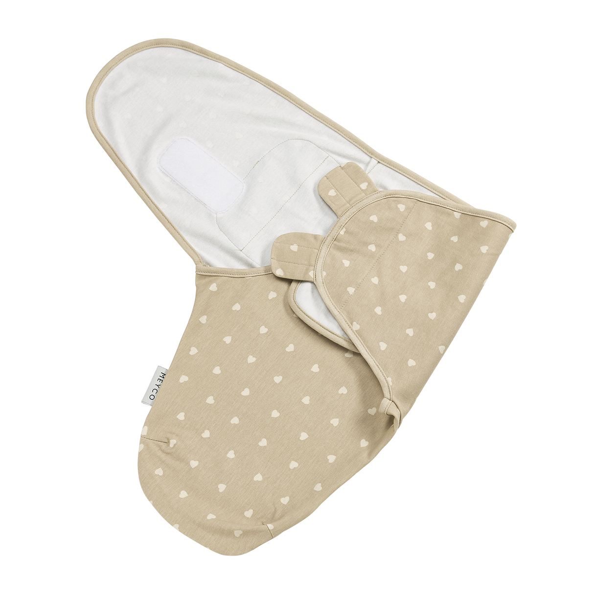 Meyco Swaddle Sweet Heart Sand 0-3 μηνών