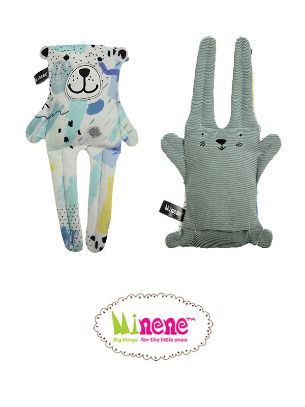 Minene Cuddly Toy Double Side – Blue