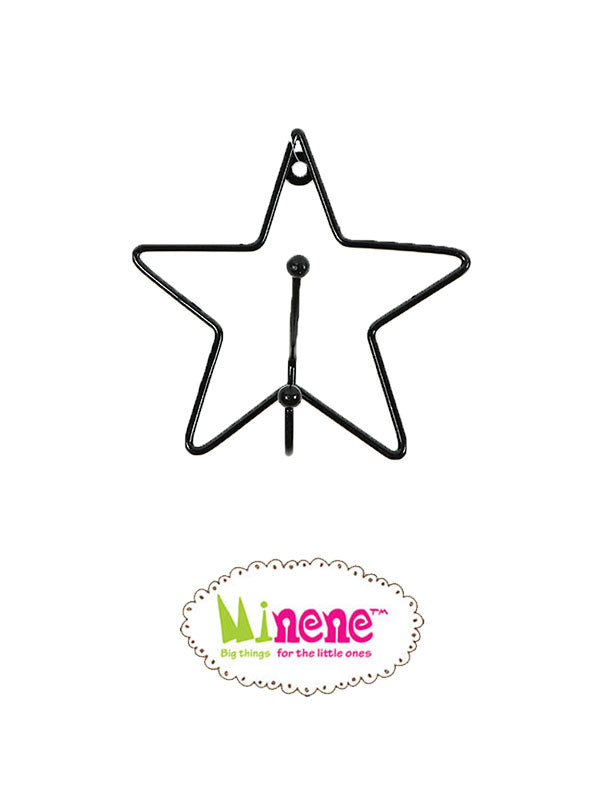 Minene Μεταλλικη Κρεμαστρα Τοιχου Αστερι