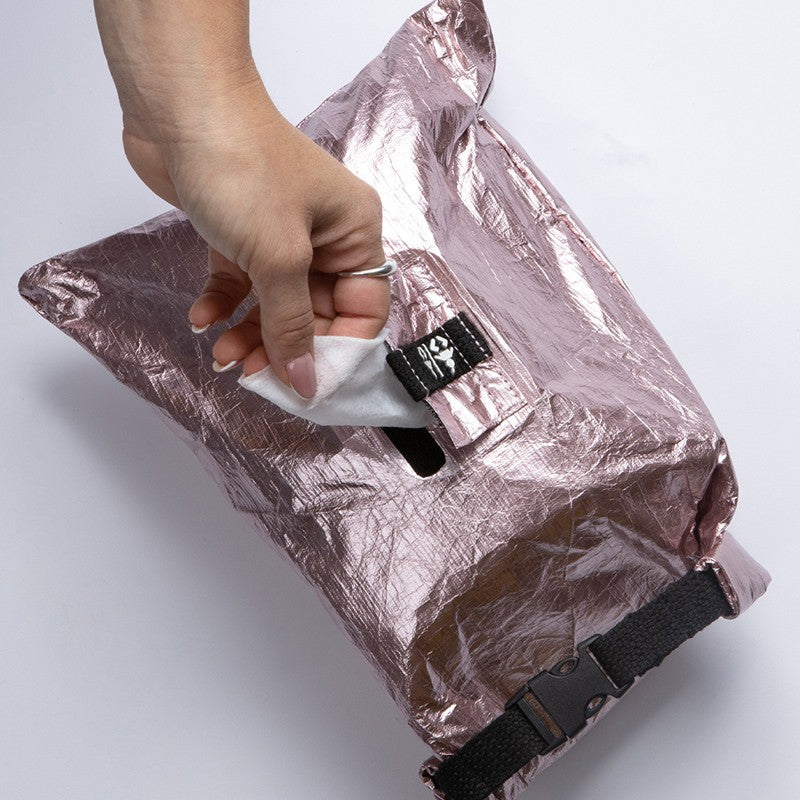 Minene Νεσεσέρ/Τσαντάκι Βόλτας “Master of Mess”, Metallic pink