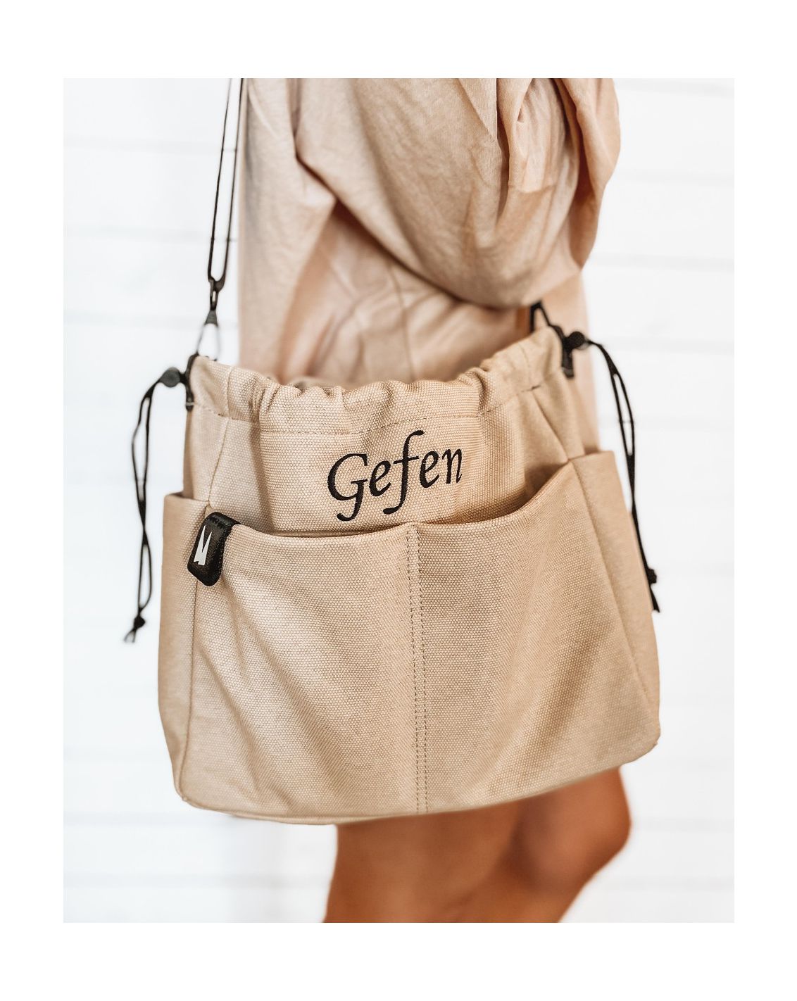 Minene Τσάντα Οργανωτής HAILEY Stone (Εκρού)