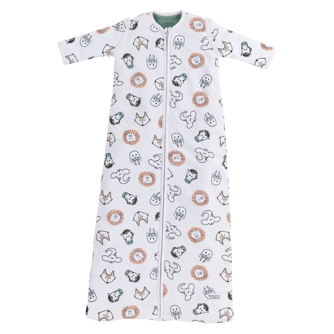 Meyco Baby Animal Υπνόσακος 4 εποχές Πολύχρωμος