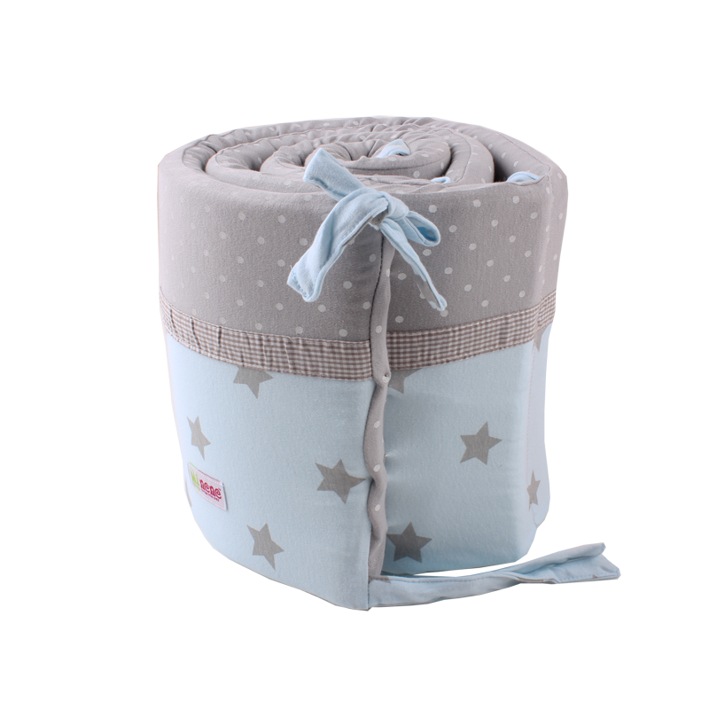 Minene Σετ Κουνιας Baby Blue Stars