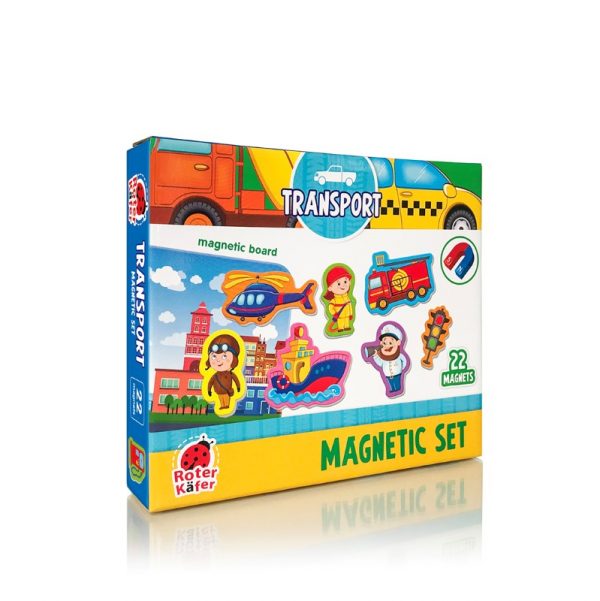 Μαγνητικό σετ "Μέσα Μεταφοράς" με πίνακα