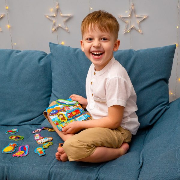 Μαγνητικό σετ "Θαλάσσιος κόσμος" με πίνακα