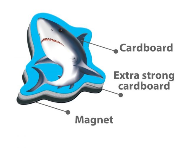 Μαγνητικό σετ "Θαλάσσιος κόσμος" με πίνακα