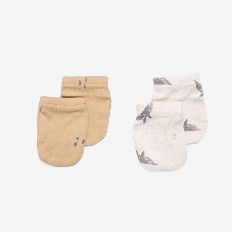 Minene Γαντάκια Νεογέννητου Whale/Ocher