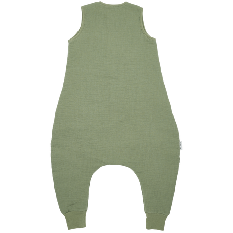 Meyco 100% Βαμβακερός Υπνόσακος με Ποδαράκια Muslin Olive Green (9 μηνών-5 ετών)