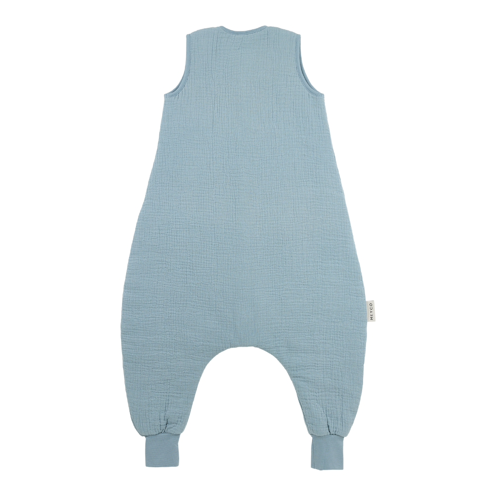 Meyco 100% Βαμβακερός Υπνόσακος 2.0 Tog με Ποδαράκια Muslin Jeans Blue (9 μηνών-5 ετών)