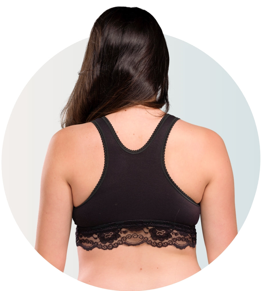 Carriwell Organic Δαντελένιο Σουτιέν Θηλασμού Κρουαζέ