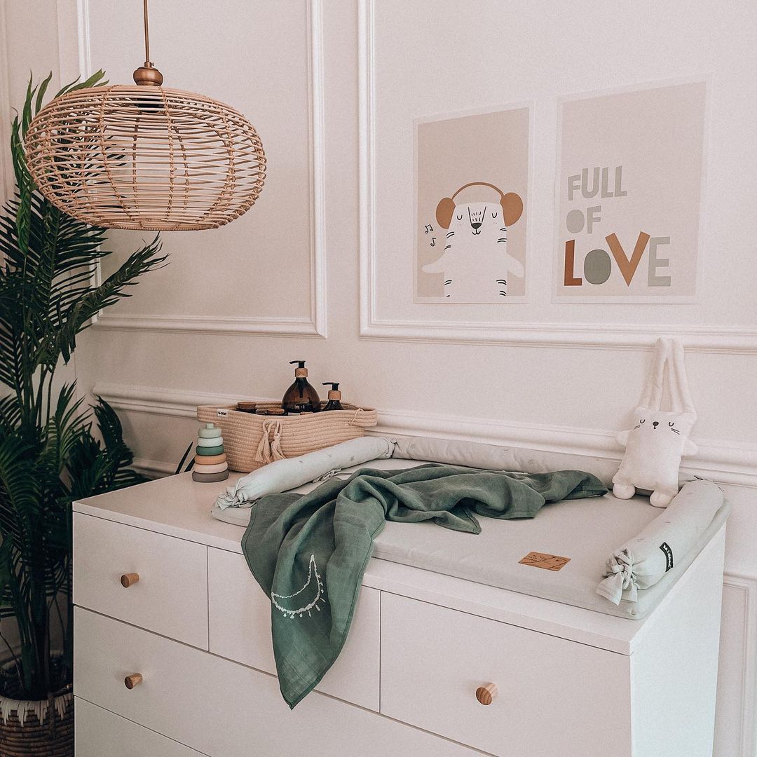 Minene Μικρό Καλάθι από Σχοινί Κρεμ