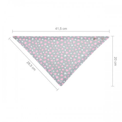 Σαλιάρα / Μπαντάνα Καρδούλες