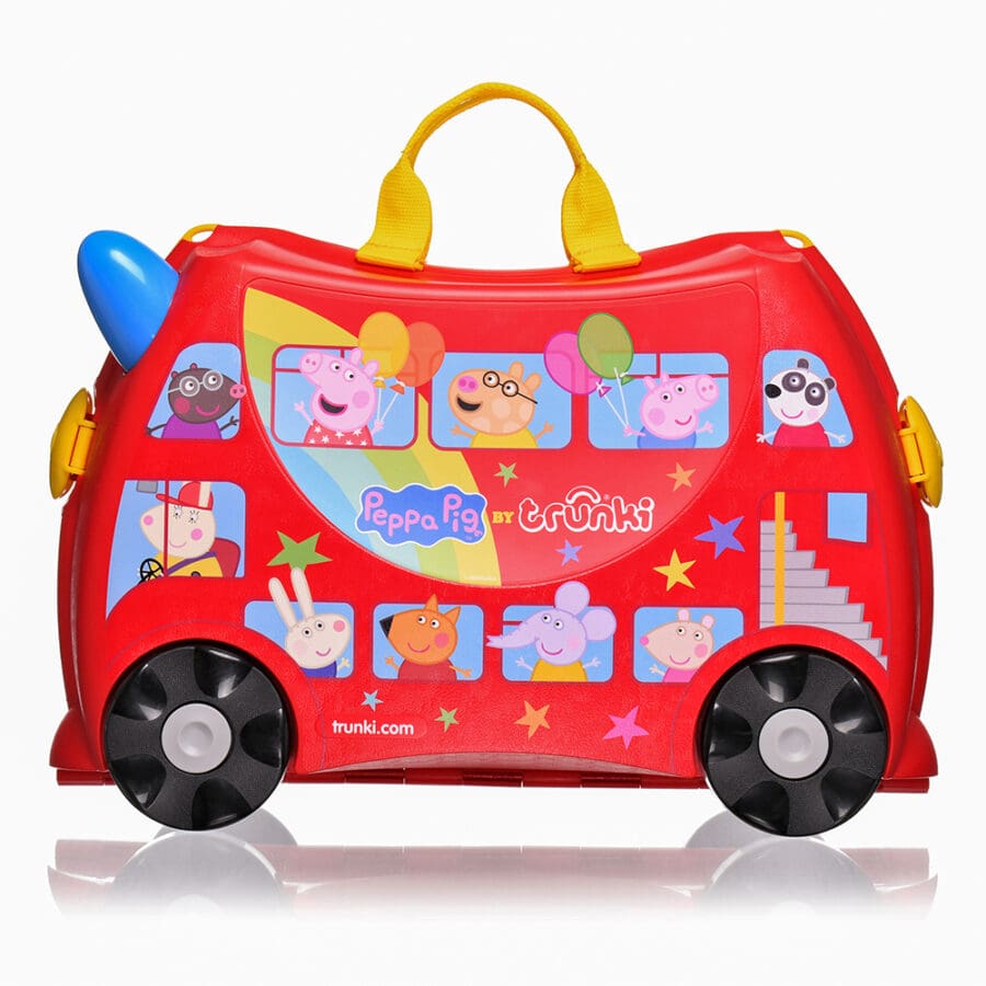 TRUNKI - PEPPA PIG PARTY BUS Παιδική Βαλίτσα Ταξιδίου