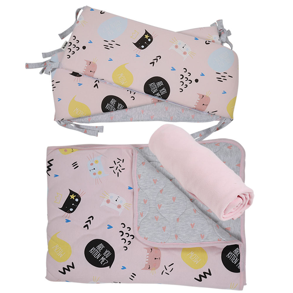 Minene Σετ Κουνιας Kitten