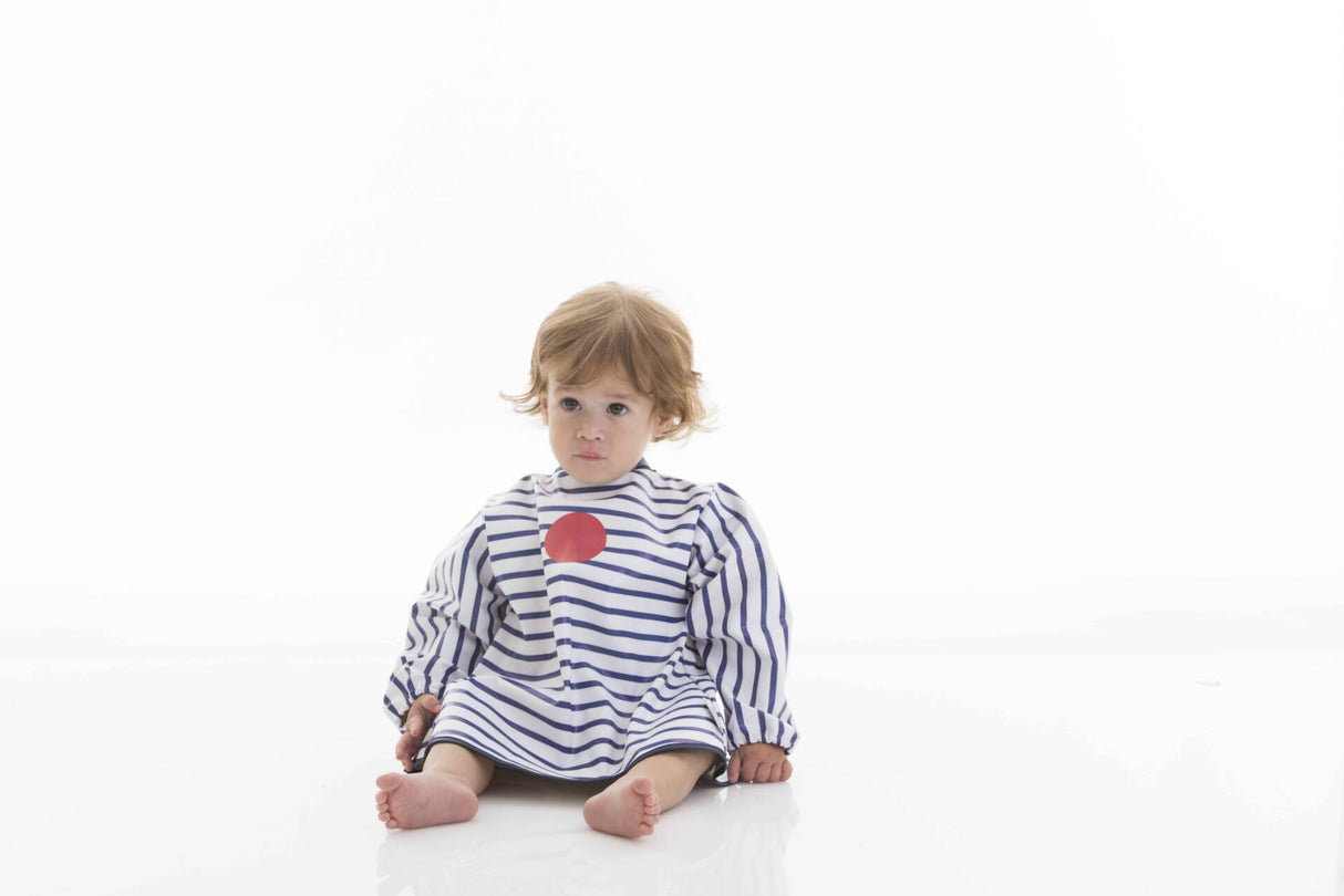 Baby To Love Σαλιάρα/Ποδιά με μανίκια