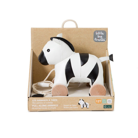 Robert the pull along zebra