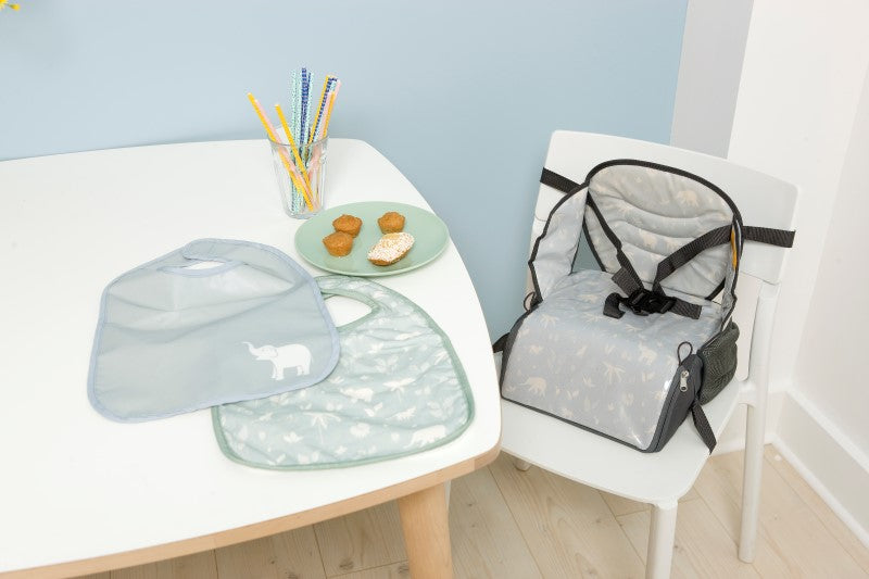 Baby To Love Σετ 2 σαλιάρες/ποδιές – Green Tropic