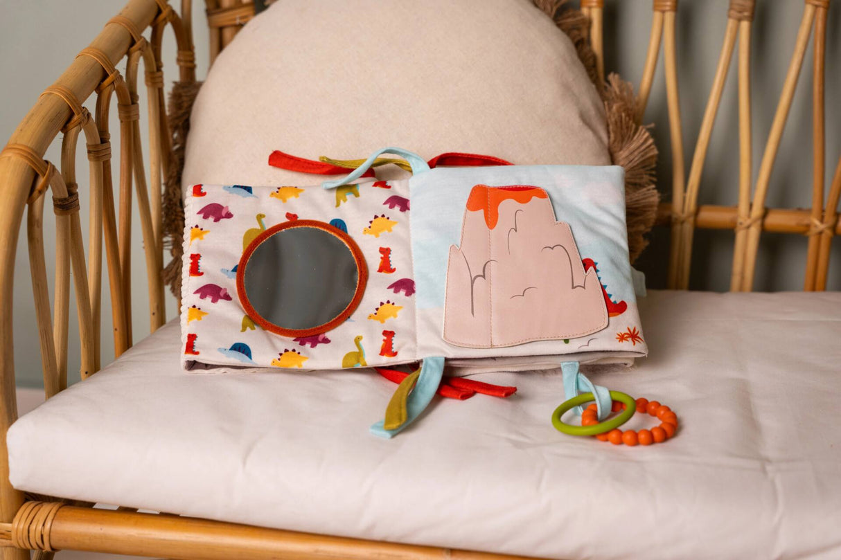 Baby To Love Μαλακό Βιβλιαράκι Δραστηριοτήτων Dino