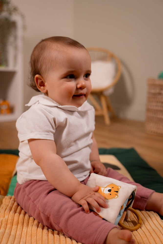 Μαλακό Διαδραστικό Βιβλιαράκι για Βρέφη Jungle