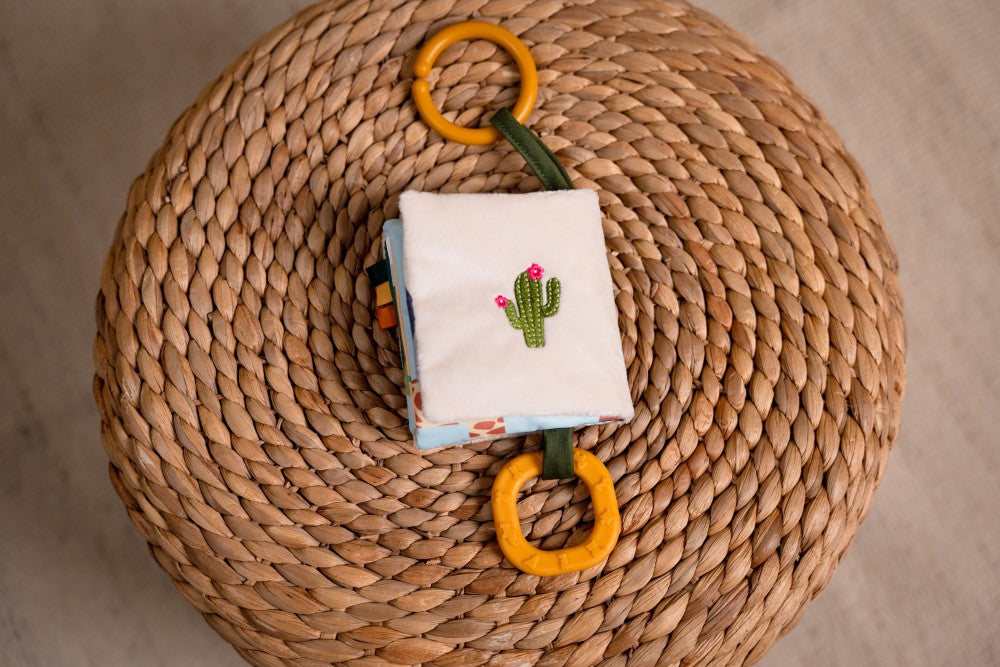 Μαλακό Διαδραστικό Βιβλιαράκι για Βρέφη Jungle