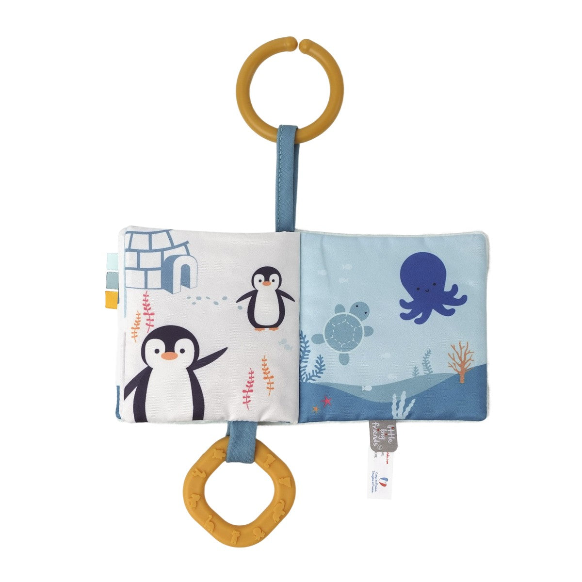 Μαλακό Διαδραστικό Βιβλιαράκι για Βρέφη Ocean