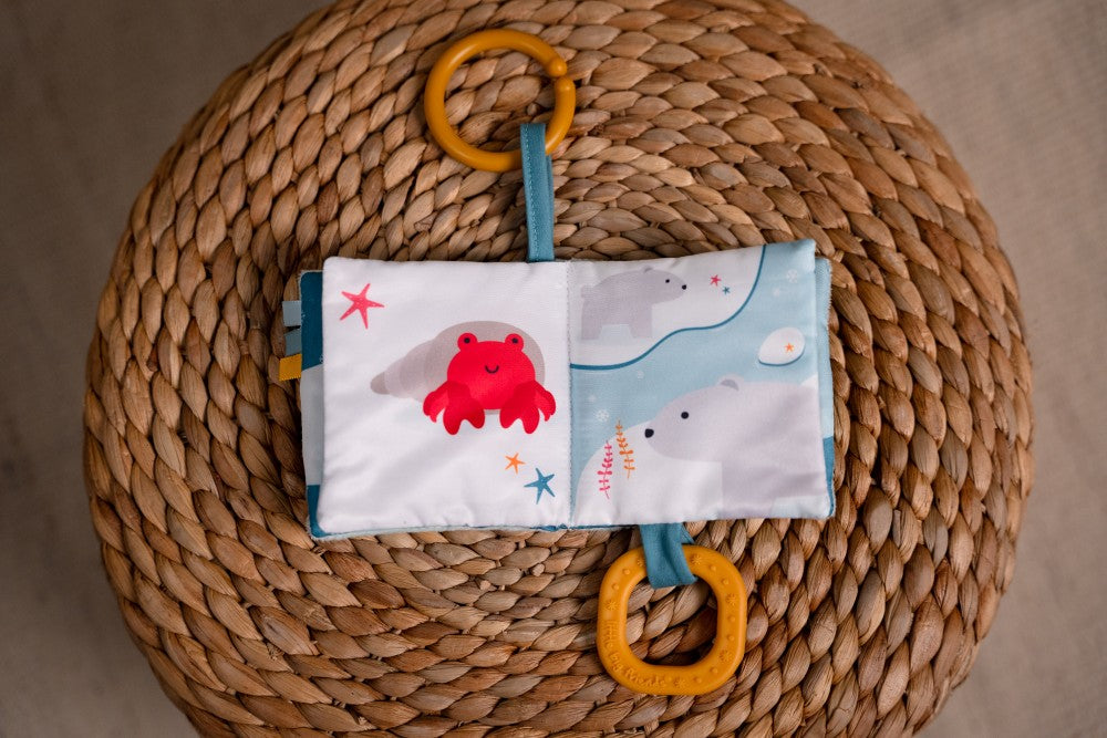 Μαλακό Διαδραστικό Βιβλιαράκι για Βρέφη Ocean